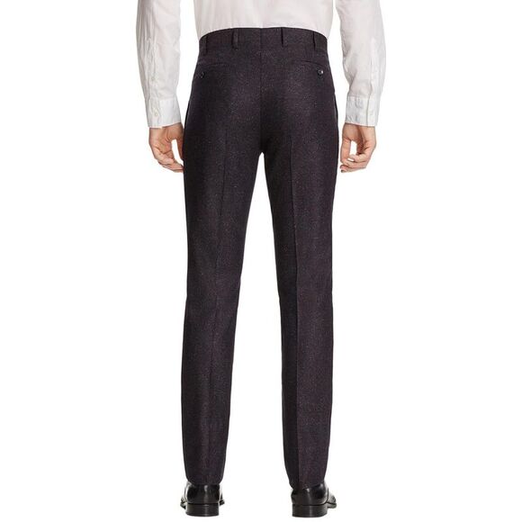 Valentini Mens Slim Fit Donegal Wool Silk & Cashmere Pants 30 Brown - NWT $395 - Picture 2 of 2